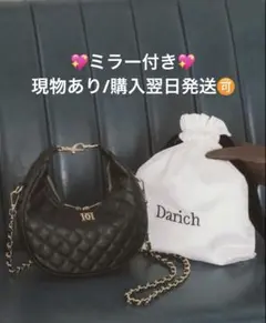 Darich ダーリッチ キルティングミニボストンバッグ 新宿 ノベルティ