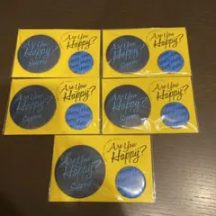 嵐 Are you happy？ライブ 会場限定グッズ 缶バッジセット 青