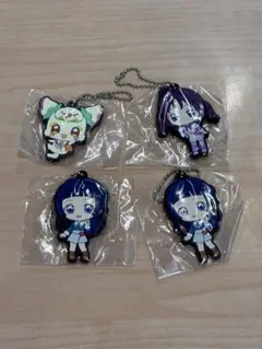 キミとアイドルプリキュアカプセルラバーマスコット プリルン 蒼風なな 紫雨こころ