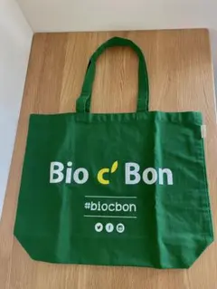 Bio c'Bon ビオセボン トートバッグ 大容量 グリーンのサムネイル