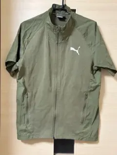 Puma半袖ウーブンジャケット メンズXLサイズ　美品