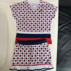 FILA 羽根模様 テニスウェア セットアップ - メルカリ