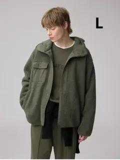 GU ボアフリーススナップパーカ ENGINEERED GARMENTS L