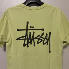 Stüssy ステューシーライムグリーン TシャツM