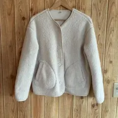 UNIQLOボアフリースジャケット【美品】XL