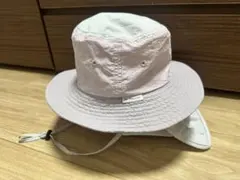 apres les cours アウトドアハット くすみピンク ＆グレー54cm