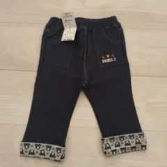 DOUBLE.B デニムパンツ 80サイズ
