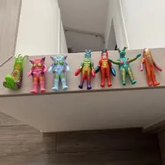 4月30日まで出品　KAIJU COLORS カイジュウカラーズ　7体セット