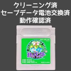【メンテナンス済】 ポケットモンスター 緑 ポケモン ケース付き