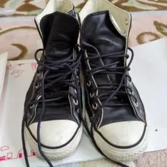 CONVERSE ブラック ハイカットスニーカー 27.5cm