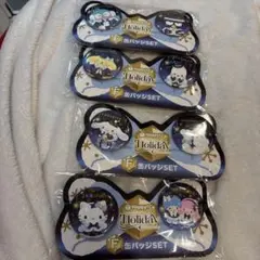 サンリオハッピーくじ 缶バッジ4点セット
