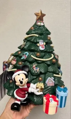 ディズニークリスマス2025 ポップコーンバケット　クリスマスツリー　新品未使用