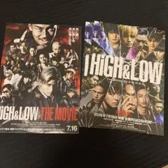 high &low the movie フライヤー