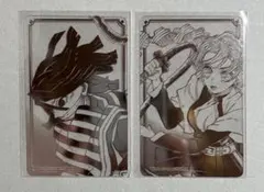 鬼滅の刃 箔カードコレクション 伊黒小芭内 甘露寺蜜璃