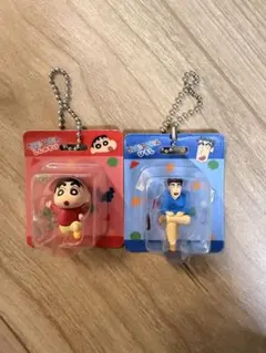 クレヨンしんちゃん マスコット しんのすけ ひろし 2種セット