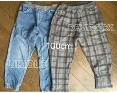 UNIQLO & DEVILROCK ボトムス 100cm男の子用