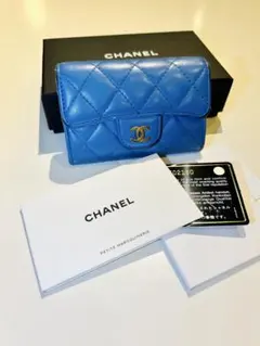 2026年最新】CHANEL カラー：ブルー系 レディース 三つ折り財布の人気