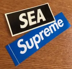 WIND AND SEA&supremeステッカーセット2