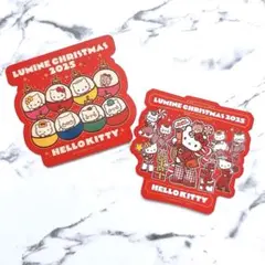 ハローキティ　ルミネ　クリスマス　2025　ステッカー　限定　レア