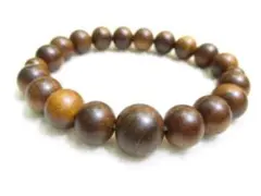 【天然木】【栴檀】親玉１３ｍｍ、数珠ブレスレット