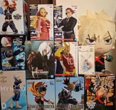 僕のヒーローアカデミア ヒロアカ フィギュア 轟焦凍 爆豪勝己 ぬいぐるみ 他