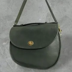 00s old coach 8242 shoulderbag leather