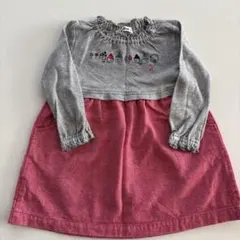 familiar ファミリア　90サイズ ワンピース 長袖　記名なし