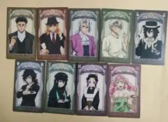 鬼滅の刃　q-pot　ランダムクリアカード　柱９枚セット