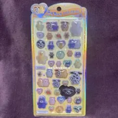 mojojojo うるちゅるポップシール クラックス 立体 シール