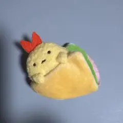 すみっコぐらし　えびふらいのしっぽ サンドイッチ　てのりぬいぐるみ