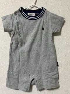 Polo Baby グレー ボタン付きロンパースのサムネイル