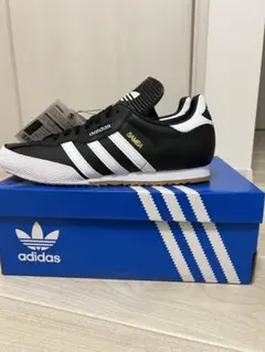 adidas Samba Super ブラック/ホワイト 10 (US)