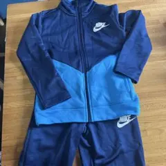 NIKE ジャージ 上下せット　ネイビー/ブルー XS（120-130）