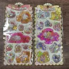 サンリオ　キラキラウォーターインシール