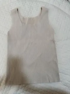 リブ ノースリーブ サイズMのサムネイル