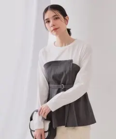 オペークドットクリップ 長袖