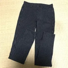 ユニクロ　ストライプパンツ　Sサイズ