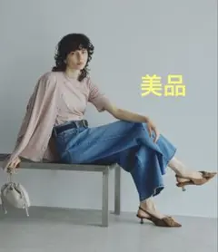 Mila Owen ミラオーウェン　ルーズフィットバギーデニムパンツ　BLU 1