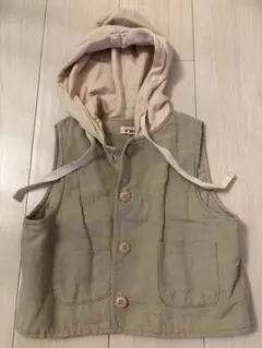 THE OTOGIBANASHI SUPPLYフード付きベスト キッズ