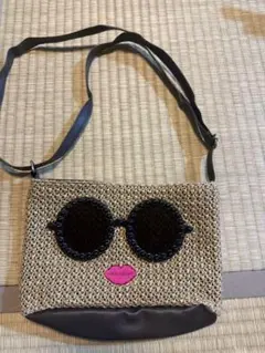 と*ん様 サングラスデザイン かごバッグ