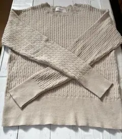 OPAQUE.CLIP 薄手ニット　Sサイズ