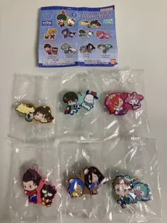 ガチャガチャ ブルーロック×サンリオキャラクターズ ラバーマスコット 6点セット