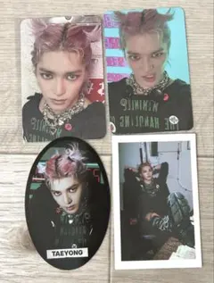 NCT 127 テヨン　factcheck 封入特典　セット　トレカ　ステッカー