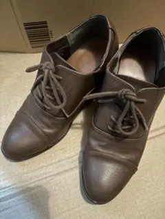 GU ブーツ　ブラウン