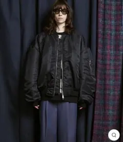 Prime-Over Nylon MA-1 Bomber Jacket