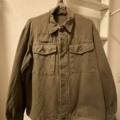 チェコ軍 オリーブグリーン ミリタリーコットンジャケット