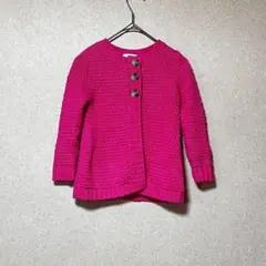 OLD NAVY キッズ ピンク ニット カーディガン 3Tサイズ 秋冬 可愛い