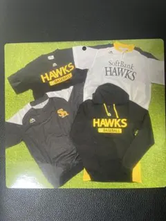 12日迄 SoftBank Hawks トレーニングウェア 半袖 Lサイズ