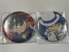 名探偵コナン　コナン・怪盗キッド缶バッジ