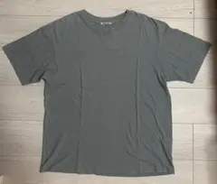 AURALEE Tシャツ コットンカシミヤ ブルーグレー